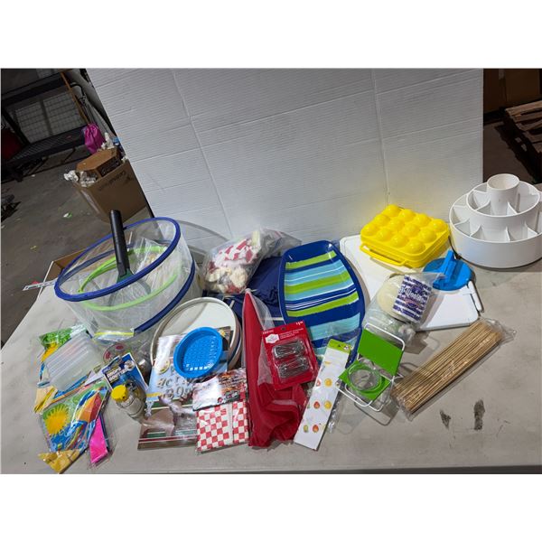Miscellaneous slot, household, and camping related