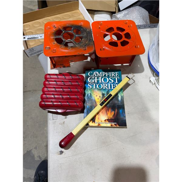 Camping items and ghost stories