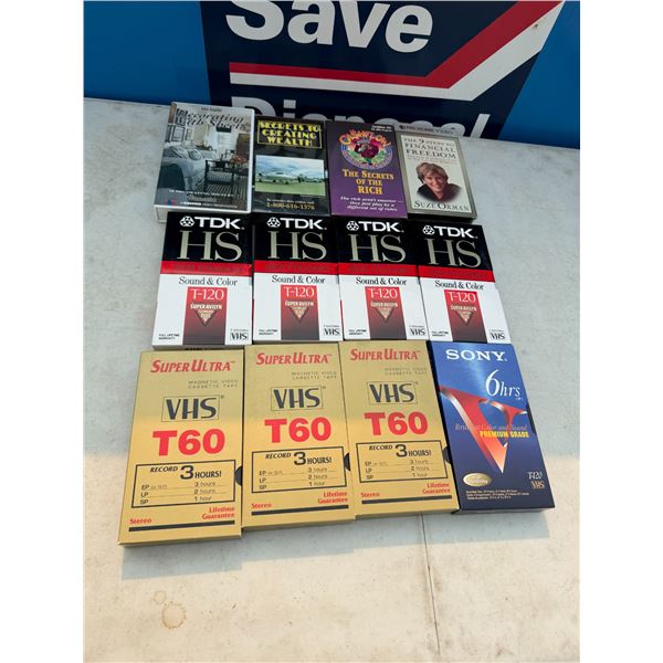 VHS tapes
