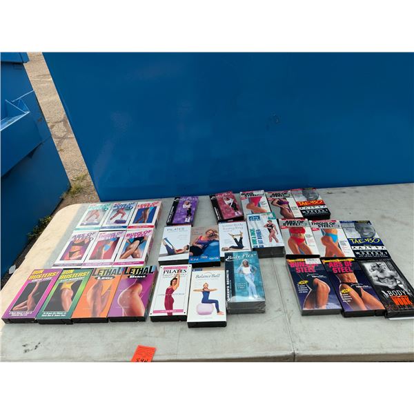 Workout VHS movies
