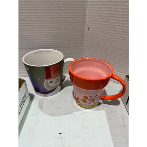 Starbucks mugs