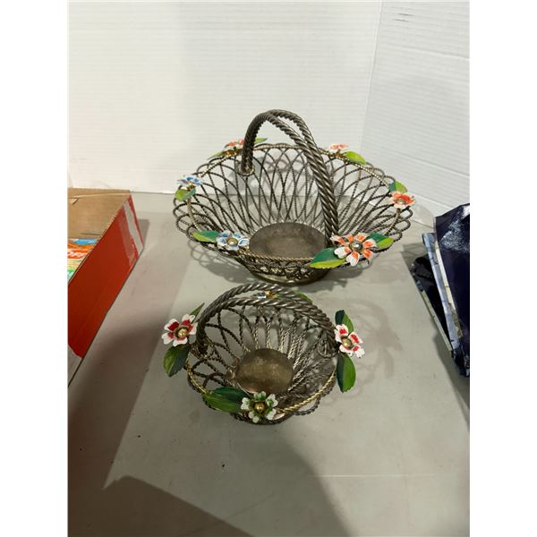 Wire baskets
