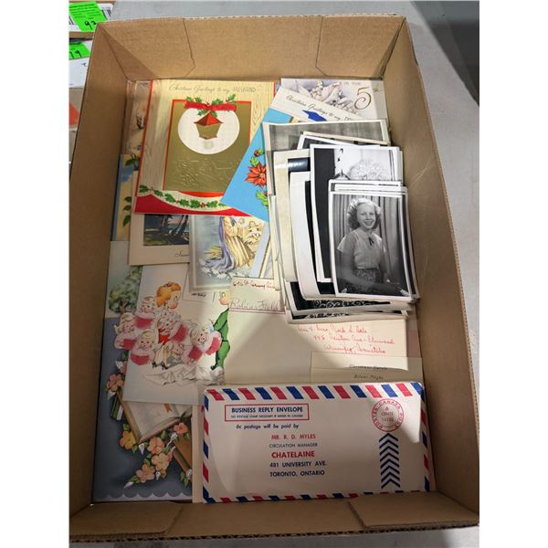 Cards from 1940s and pictures