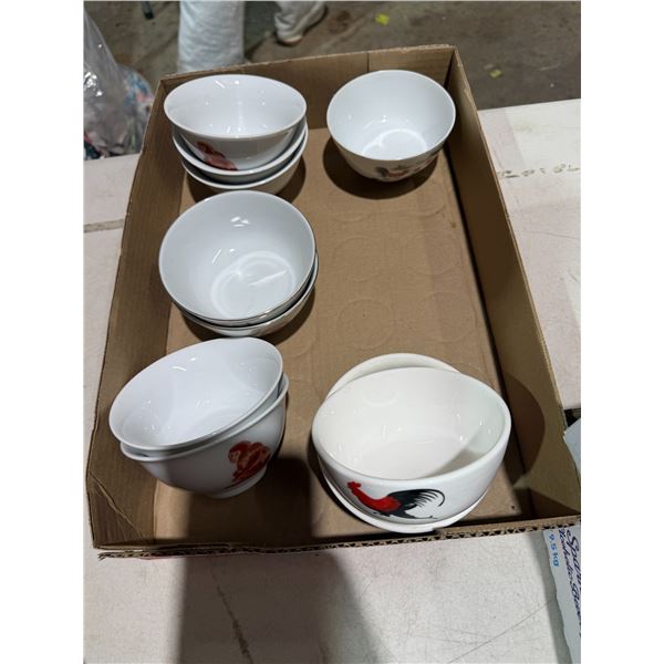 Assorted bowls