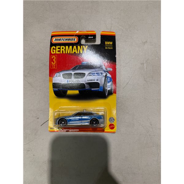 Matchbox German BMW M5 police