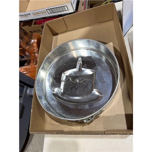 Spring baking pan