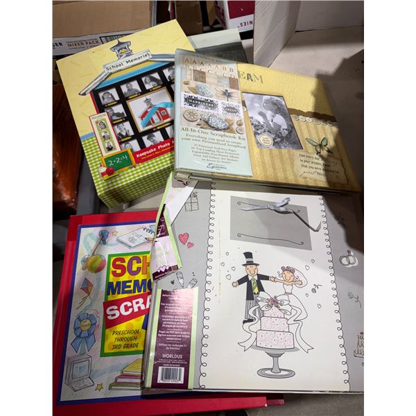 Scrapbook school memories, etc.