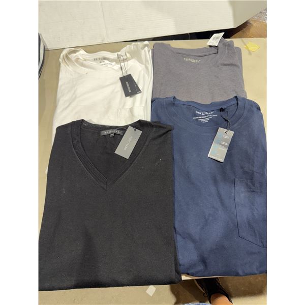 T-shirts and sweater size 6X and five