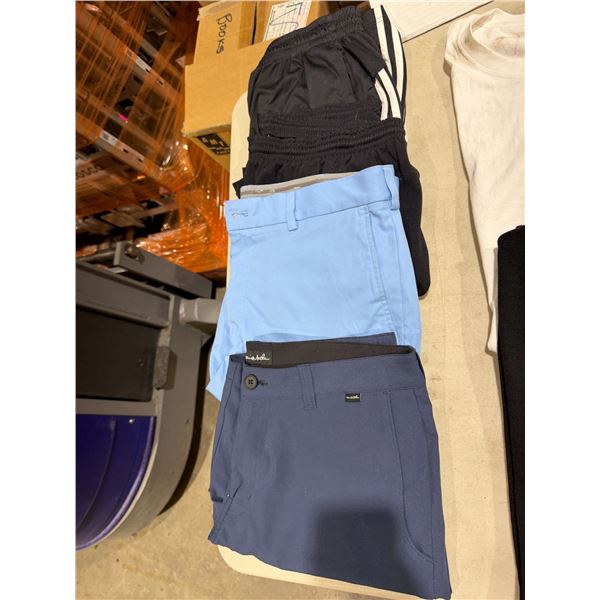 Short size, medium, and size 36