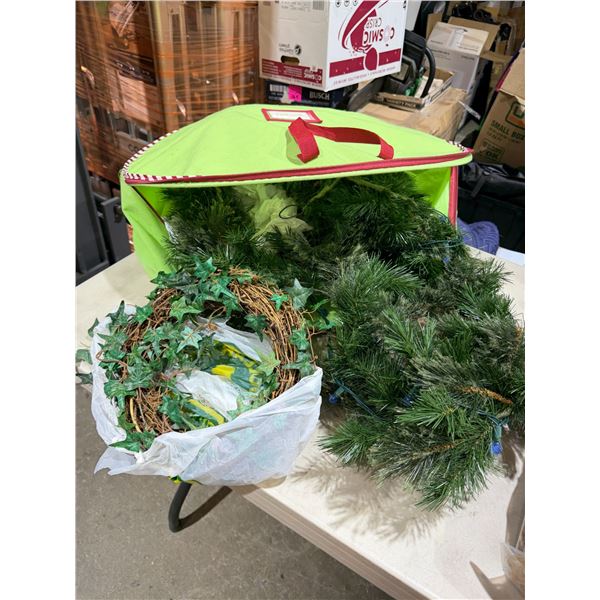 Lighted garland