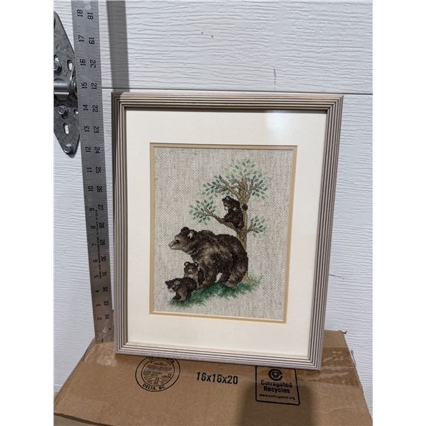 Handcrafted bear decor