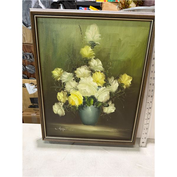 Floral artwork