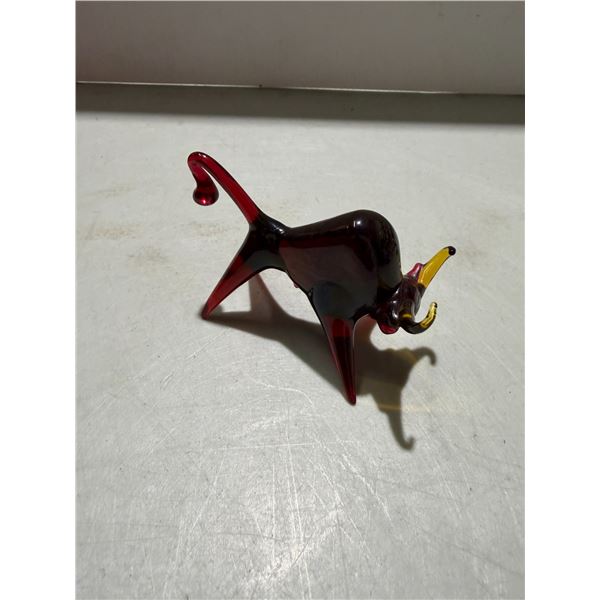 Glass bull