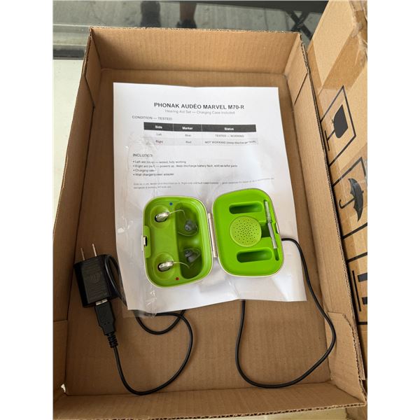 Hearing aid set