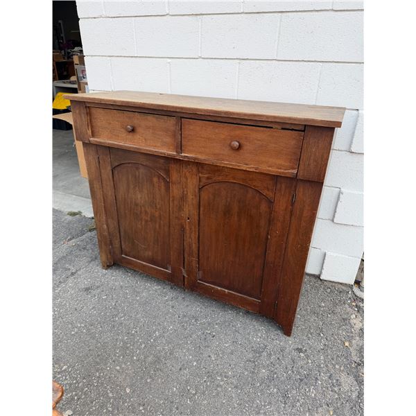 Antique cabinet 49 1/2" x 18" x 42" tall