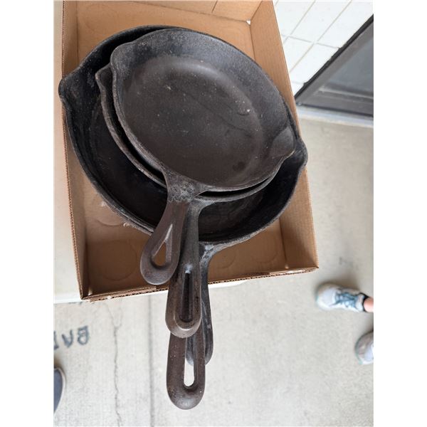 Cast-iron pans