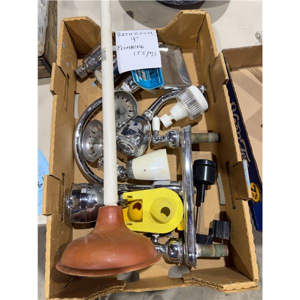 Bathroom and plumbing items