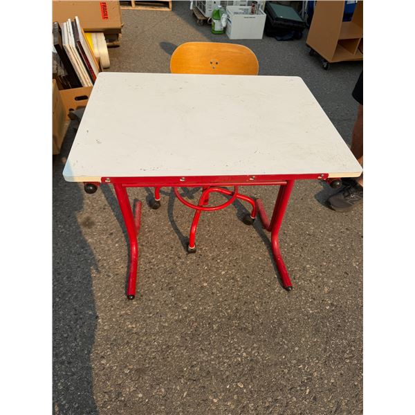 Desk with Chair desk tilts