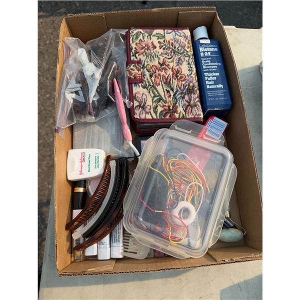 Healthcare items and banana clips, etc.