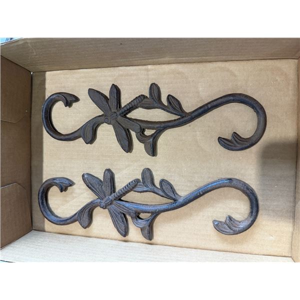 Cast iron plant holders
