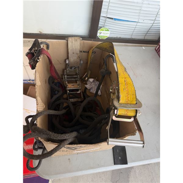 Lawnmower blade rope and strap parts
