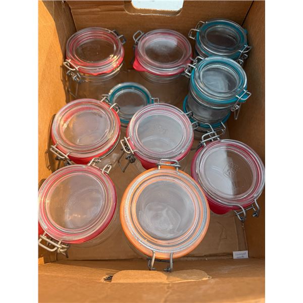 Glass sealing jars