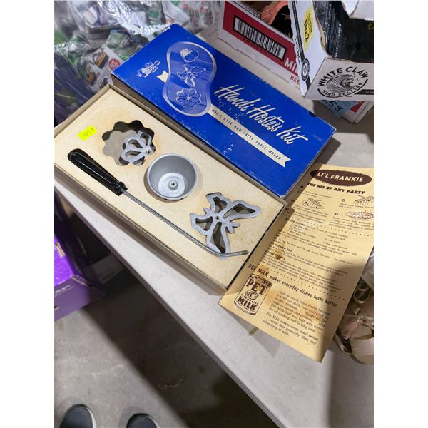 Handy hostess kit, WAF – L – ETTEN Patti Shell mold