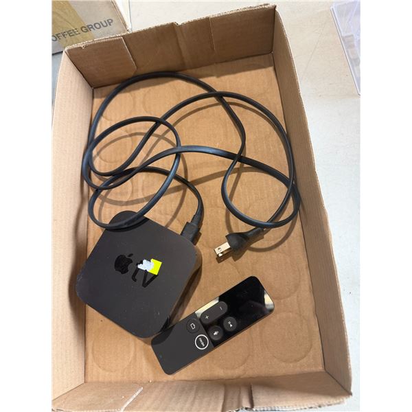 Apple TV with remote box