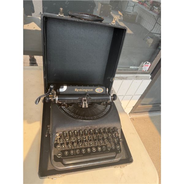 Remington typewriter