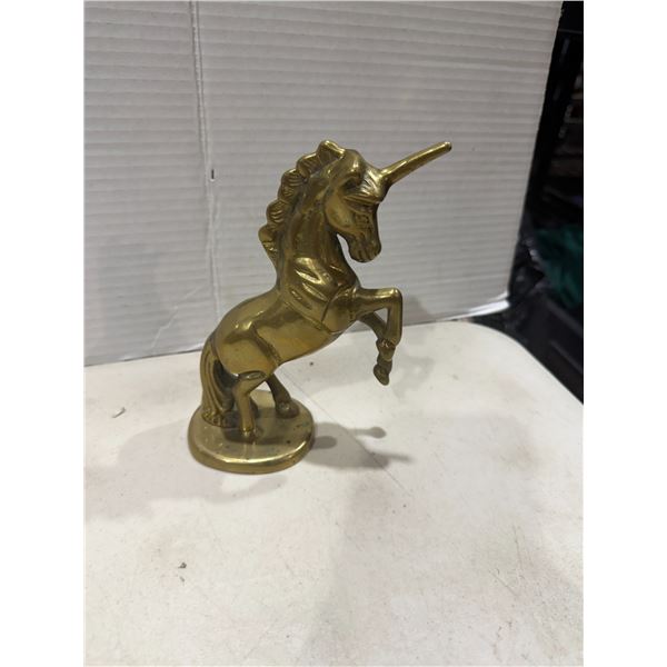 Brass unicorn