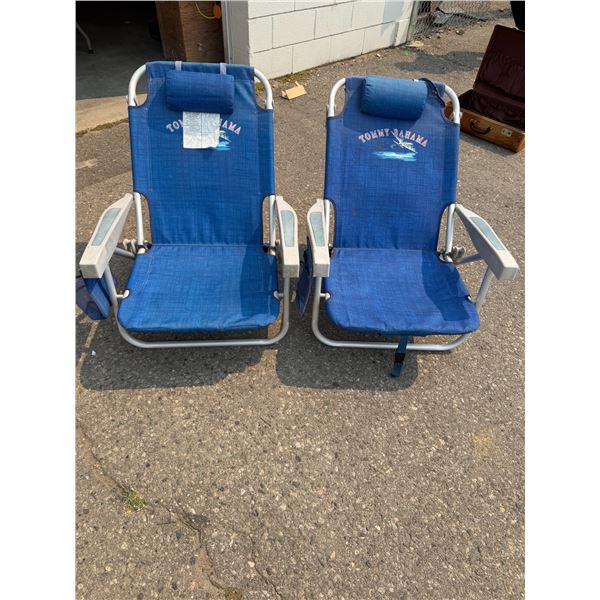 Tommy Bahama folding chairs