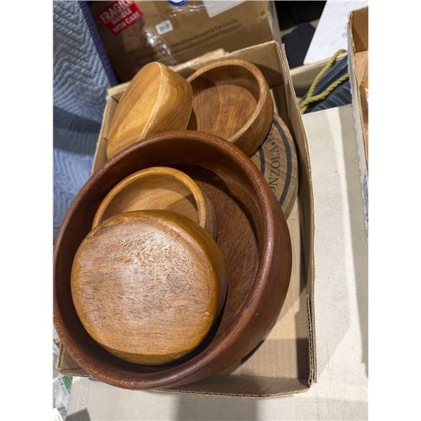 Wood bowls