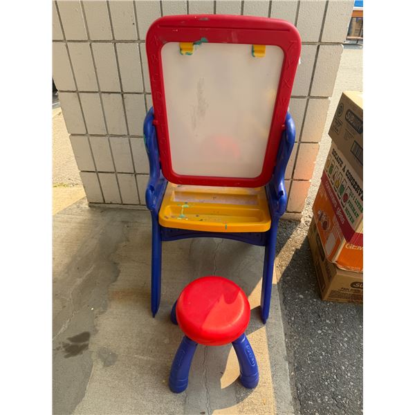 Easel and Stool