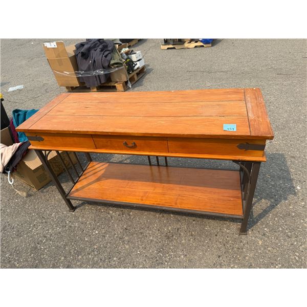 Sofa table 50" x 18" 29 1/2 inches tall