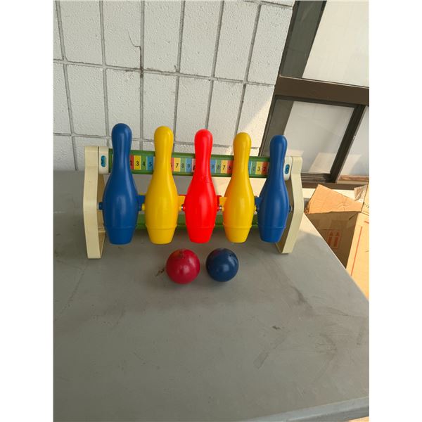 Vintage fisher-Price price bowling