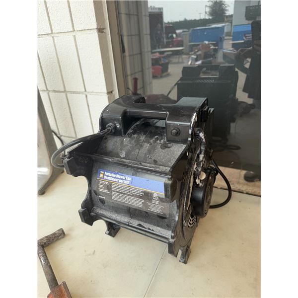 Portable blower fan untested