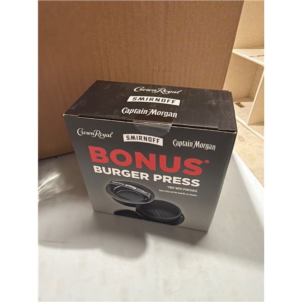 Burger press
