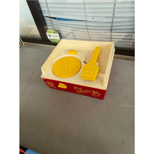 Vintage Fisher-Price record player