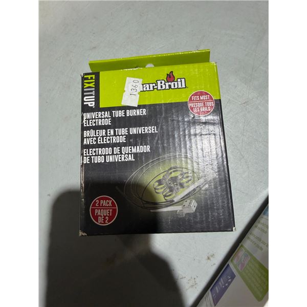 Universal tube burner electrode