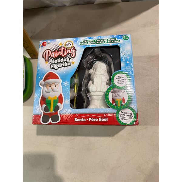 DIY Holiday painting figurine