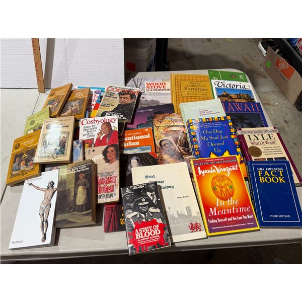 assorted books
