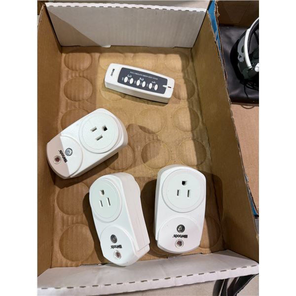 Woods plug-in items with remote
