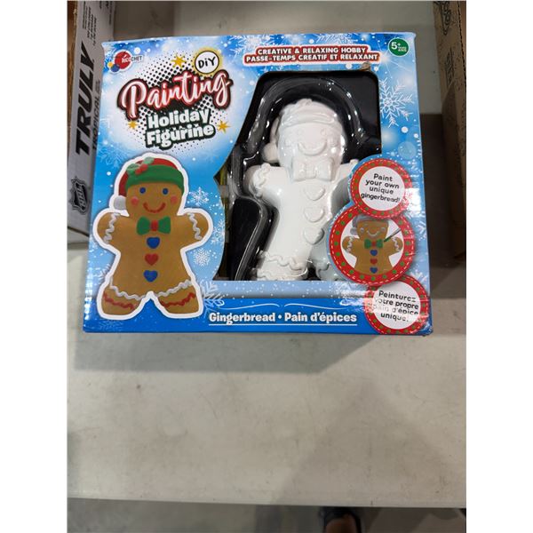 DIY painting holiday figurine