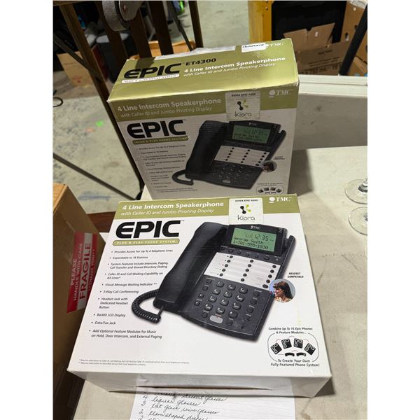 4 line intercom phone
