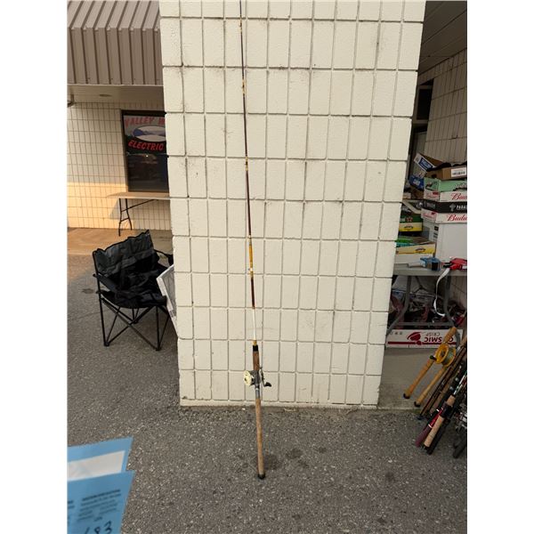 Fishing rod and reel