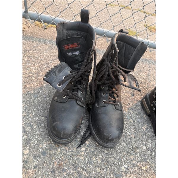 Harley Davidson boots size 10