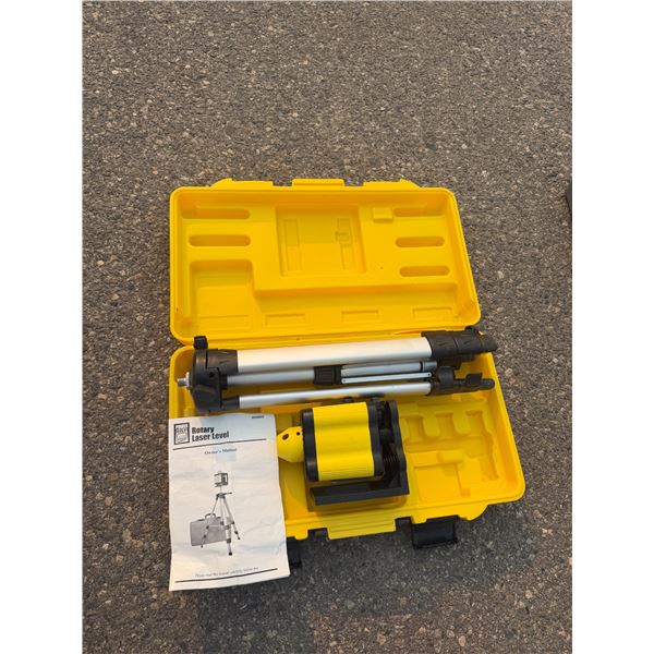 Rotary laser level