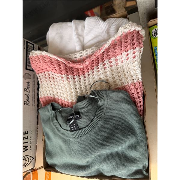 Sweaters size small/medium