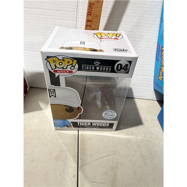 Tiger Woods POP golf final figurine