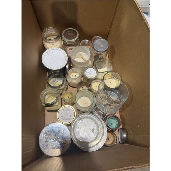 Assorted candles